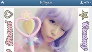 ぱるる、クリィミーマミコスプレを披露!「似合いすぎ」の声が殺到
