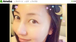 矢田亜希子、風呂上り写真公開!35歳ぴかぴかの素肌!