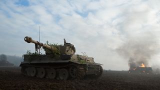 映画史上初！独ティーガー戦車が走る様子を撮影したメイキング映像を公開！