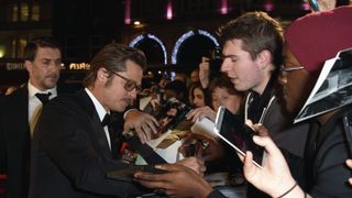 ブラッド・ピット、結婚後初来日！ 戦争大作『フューリー』引っ提げ10度目の日本！