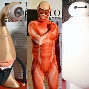 進撃の巨人、ミギー、ベイマックスら人気キャラがレッドカーペットに大集結