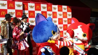 「妖怪ウォッチ」とのコラボをドナルド・マクドナルドも歓迎