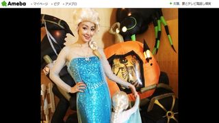 神田うのも親子でエルサに!『アナ雪』コスが芸能界で大流行