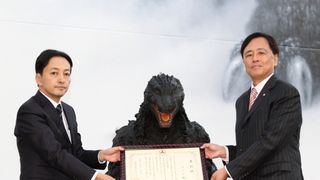 ゴジラ、誕生日を迎え還暦に!世田谷区から感謝状