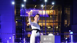 宮沢りえ、自撮りでイルミネーションを満喫！