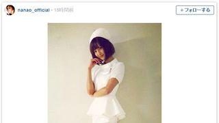 菜々緒のショートボブ＆ナース美脚姿に絶賛の声！