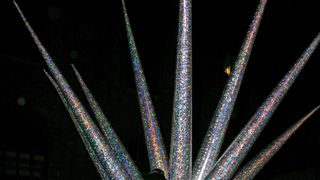 レディー・ガガ史上一番の奇抜衣装？巨大なウニに変身！