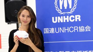 道端ジェシカ、難民支援の重要性を訴えかける!