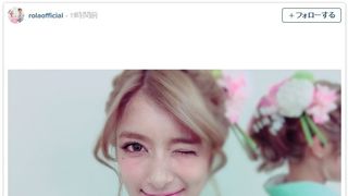 ローラが着物姿でウインク、「艶やか」と大反響