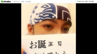ざわちん、海老蔵の誕生日にものまねメイクをプレゼント!海老蔵本人も「すげー」