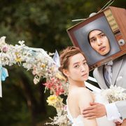 中村蒼がテレビ男に!イケメン封印のかぶり物で新境地!