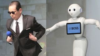 タモリ、Pepperに「コンドルの着地」伝授！