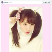 河西智美、「やばすぎる」ツインテール姿に!絶賛の声が殺到