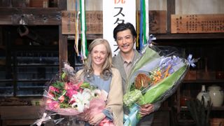 「マッサン」シャーロット涙で感謝！スタジオ収録終了
