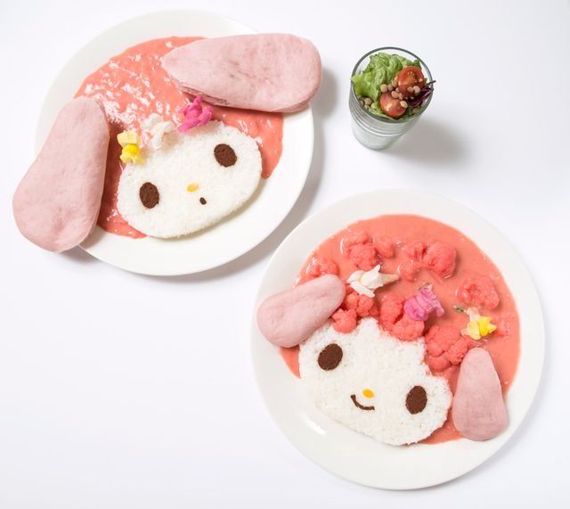 マイメロカフェが渋谷に誕生！キュートなピンクのカレーやデザートが登場！