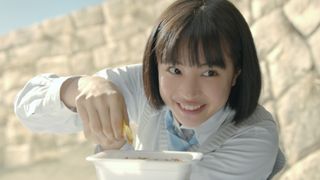 広瀬すず、博多弁でマヨビームぶちゅー「全部出たと？」