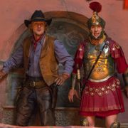 『ナイト ミュージアム』最終章ミニチュアコンビの仲良し映像公開!