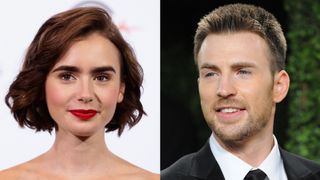 『キャプテン・アメリカ』のクリス・エヴァンス、リリー・コリンズと交際中