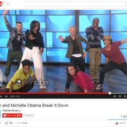 オバマ夫人がブルーノ・マーズをノリノリで踊る動画が話題