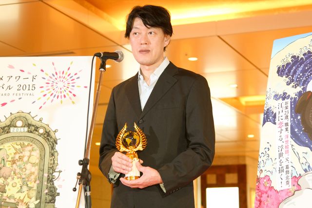 『クレしん』原恵一監督、手描きアニメの重要さを力説 特別賞アニメドールに感激