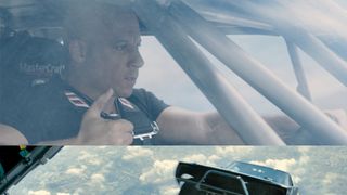 『ワイルド・スピード』最新作で空からのカーダイブ!本編映像公開