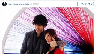 水嶋ヒロ、おなかふっくら絢香と夫婦ツーショット