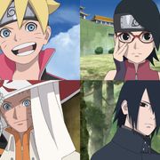 『NARUTO』新作、ボルトは三瓶由布子&サラダは菊池こころ!親子2組のビジュアルも公開