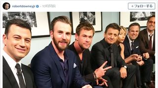 ロバート・ダウニー・Jr、ついにInstagram開始！『アベンジャーズ』LAプレミアを実況