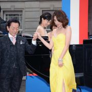 水谷豊、田中麗奈ら美人女優をエスコートしご満悦