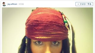 JOYのジャック・スパロウ姿に反響「さすが」「似すぎ」