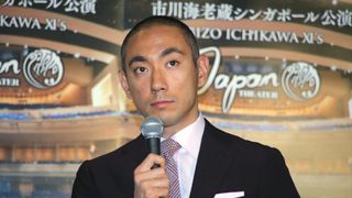 海老蔵、愛之助へのコメント求める報道陣に逆質問「どうなの自分は?」