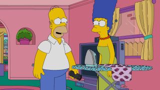 「ザ・シンプソンズ」のホーマーとマージが別居