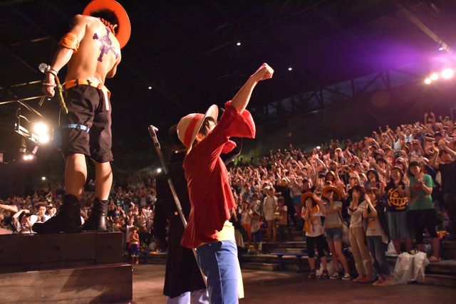 USJ「ワンピース」ショー、ルフィ・サボ・エースの絆にファン大熱狂！