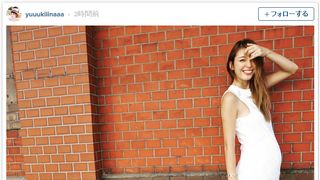 木下優樹菜、おなかぽっこり!「妊婦なのにほそい」「すっごい細い!」