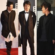 オダジョー、松ケン、新井浩文 男性陣もオシャレ対決