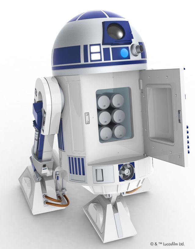 『スター・ウォーズ』R2-D2の動く実物大冷蔵庫が発売！価格約100万円