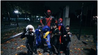 本物デッドプール、ハロウィンに子供X-MENを招集！ハードな質問にキッズあ然？