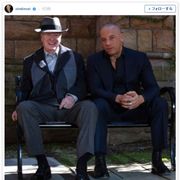 ヴィン・ディーゼル、マイケル・ケインとの13年にわたる友情に感無量 意外な2ショットにファン大興奮