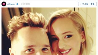 ジェニファー・ローレンスとキスしたい!英歌手の願い