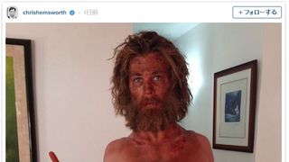 クリス・ヘムズワース、激やせ!ガリガリな姿にファン悲鳴