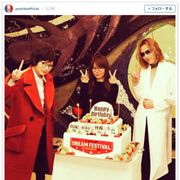 YOSHIKI、椎名林檎&aikoとの豪華すぎる3ショットを公開