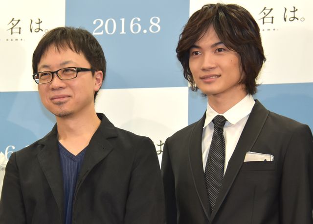 新海誠監督＆神木隆之介、新作アニメ『君の名は。』で相思相愛！「見ほれちゃいます」