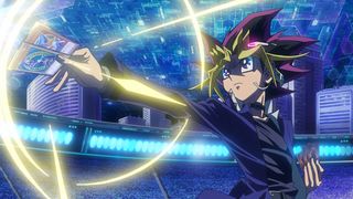 遊戯VS海馬、決闘再び!海馬が青眼の白龍をドロー!劇場版『遊☆戯☆王』予告編