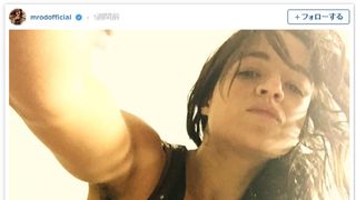 ミシェル・ロドリゲス、脇毛を生やす