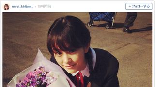 桐谷美玲、三つ編み制服姿がかわいすぎ！「まだまだいける」「文句無しの可愛さ」