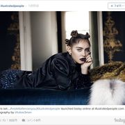 ジュード・ロウ娘、モデルデビュー!15歳とは思えない妖艶さが話題