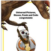 記録を破られた『ジュラシック・ワールド』から『スター・ウォーズ』へ心温まるメッセージ