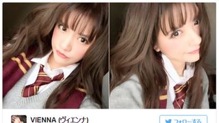 『ハリポタ』コスをしたハーフモデルが「かわいすぎる」と話題に