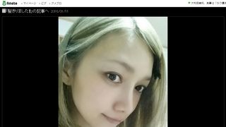 後藤真希、ばっさり金髪ボブでイメチェン!「LOVEマシーン」時代思い出すファンも