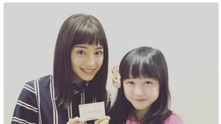 広瀬すず＆本田望結の激カワ写真に反響「二人とも可愛い」